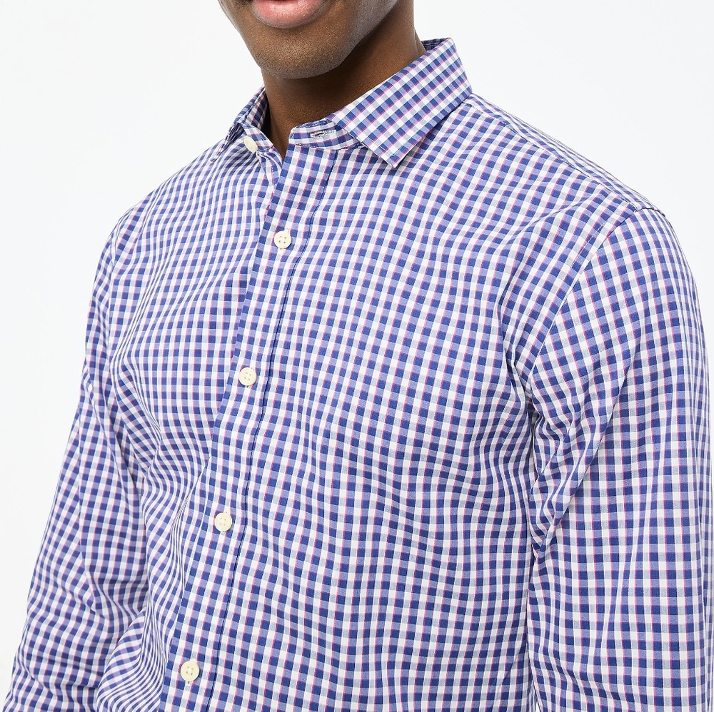 J. Crew Men's Long-Sleeve Performance Dress Shirt New Size Large